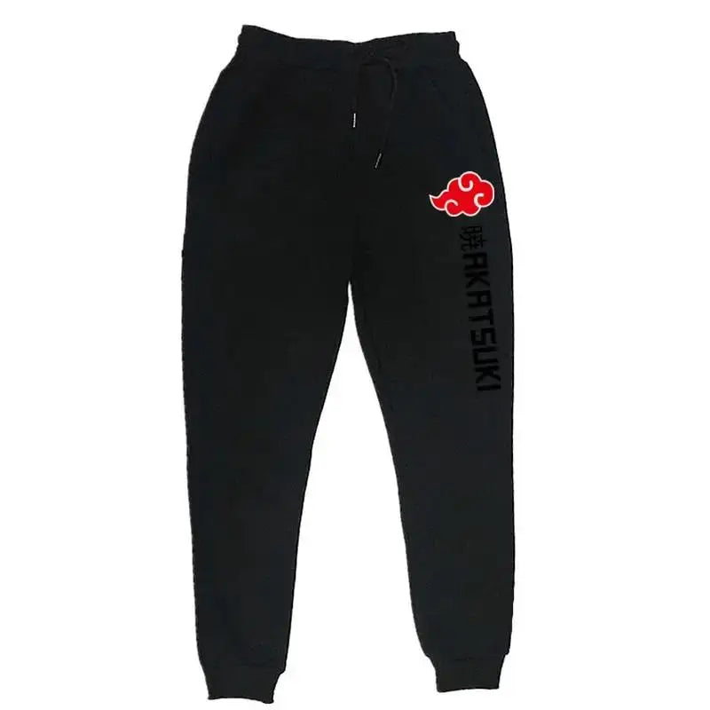 Fashion Print Men's Women's Jogging Hip Hop Pants Street Clothing Hot Selling Anime Pants Akatsuki Fleece Trousers S-3XL.