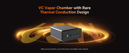 GMKtec K12 Mini PC AMD Ryzen7 H 255 (Upgraded 8745HS) Oculink DDR5 NO RAM NO ROM Desktop Computer Window 11 Pro Gaming PC WIFI6E.