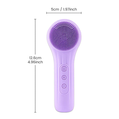 Sonic Electric Face Cleansing Device Facial Cleanser Facial Cleansing Machine Skin Scrubber Skin Massager Skin Care Tools Beauty.
