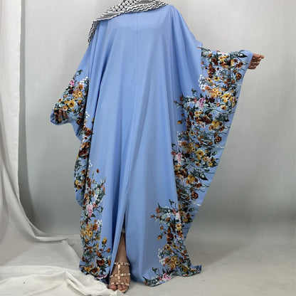 Ramadan Plus Size Abaya Damen Dubai Luxury Islam Arabic Women Muslim Maxi Dresses Clothing Kebaya Kaftan Robe Femme Musulmane