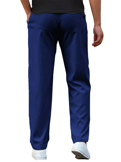 Men's Casual Loose Straight Sports Pants Gym Sport Trousers for Men Jogger Sweatpants Running Workout Jogging Long Pants.