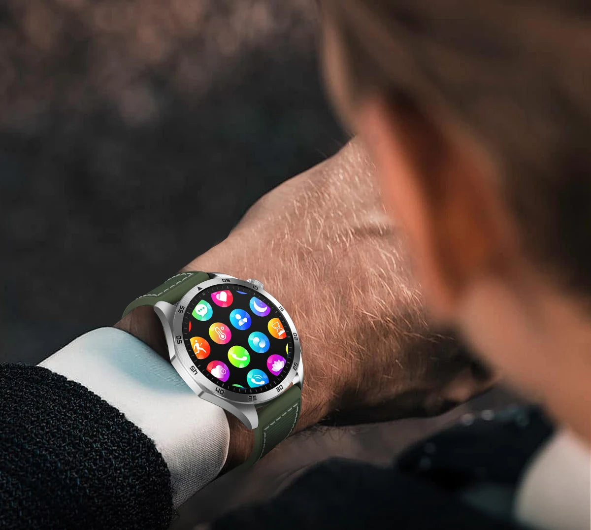 2025New Micro Physical Examination Blood Lipids Uric Acid Blood Pressure Smart Watch ECG+PPG Clock Bluetooth Call Smartwatch Men.