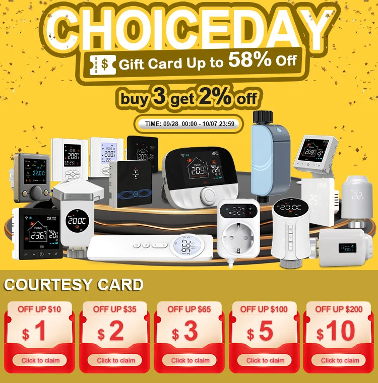 Tuya Wifi Heating Thermostat Smart Thermostat Gas Boiler  Floor Heating Termostato Digital Temperature Controller Smart Life Ale.