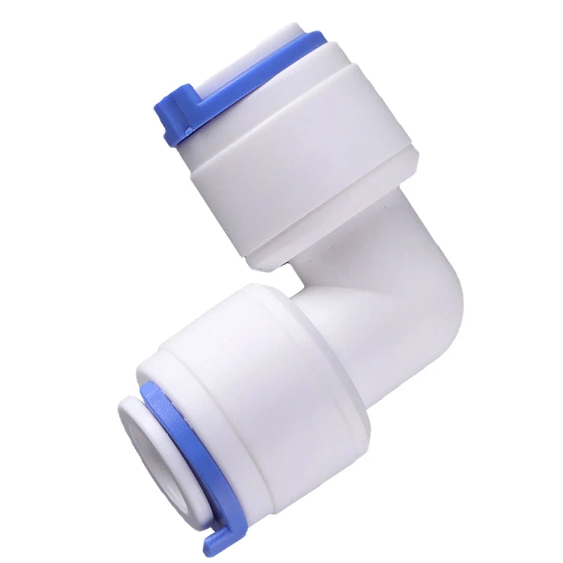 10PCS 1/4 inch Tube to 1/4 inch Tube push fit elbow quick connect for RO water system