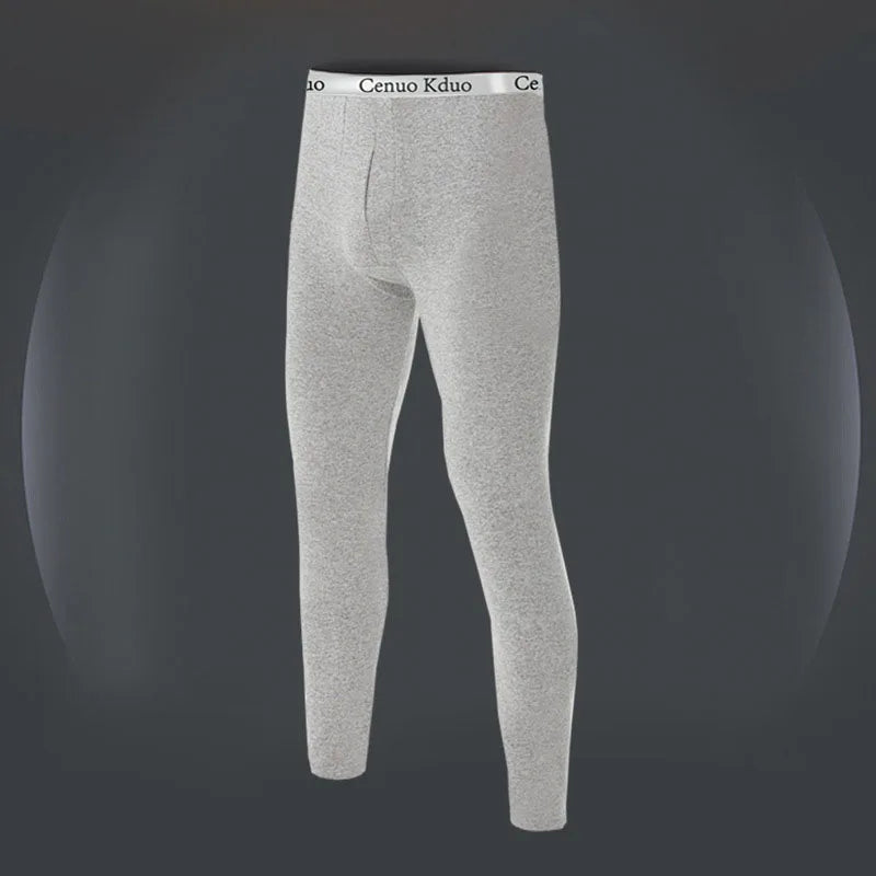 Men Thermal Underwear Skin-Friendly Render Pant Winter Warm Long Johns Men'S Soft Elastic Large Size Leggings Comfortable Tights.