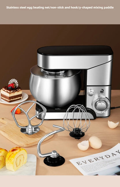 220V Household Electric Dough Mixer Automatic Home Mixer Egg Beater, Kneading Machine, Blender Kitchen Stand Mixer.