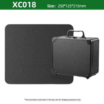 Large Capacity Makeup Case with LED Mirror Multiple Size Options Cosmetic Box LED Mirror Makeup Storage Box for Beauty Salons