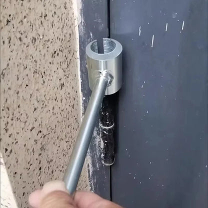 Doppelseitiges Scharnier-Einstellwerkzeug Reparaturschlüssel für Türen Schränke Möbel Haushalt mit Rundbolzen langlebige praktische Handwerkzeuge ideal für Zuhause Werkstatt zeitsparend multifunktional und robust