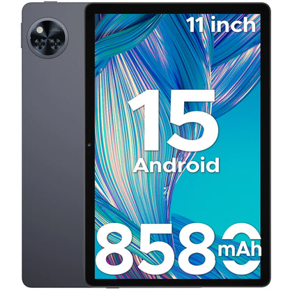 DOOGEE U11 Android 15 Tablet 11 Ultra-clear 90Hz Display 4GB RAM 128GB ROM 8580mAh Battery Dual Speaker Supports Widevine L1