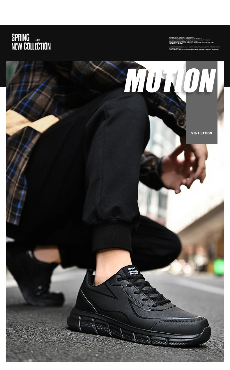 Men's Autumn Waterproof Sneakers Men Casual Sports Shoes Anti-skid Durable Running Tennis Trainers Man Fashion Casual Sneakers.