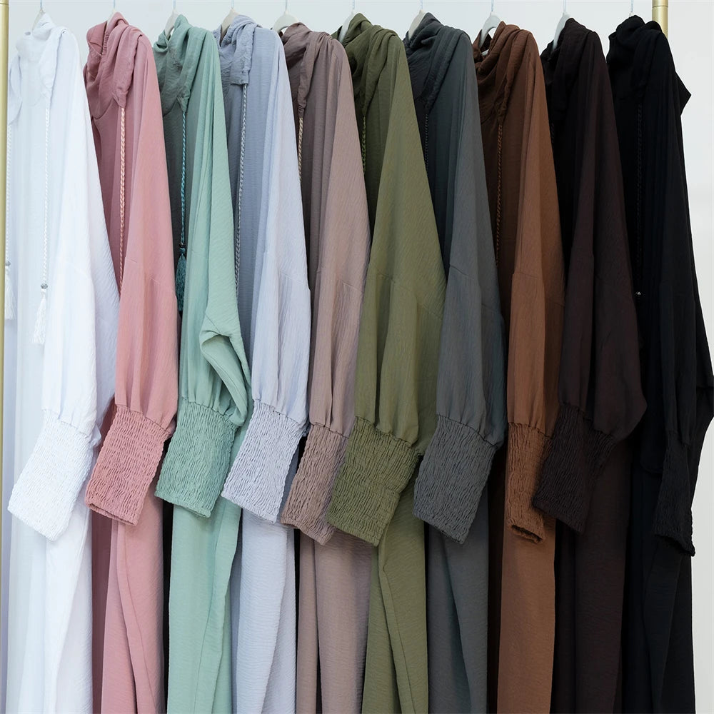 Ramadan Niqab Khimar Muslim Abaya Damen Dubai Turkey Islam Prayer Clothes Women Jilbab Modest Dress Kaftan Robe Femme Musulmane.