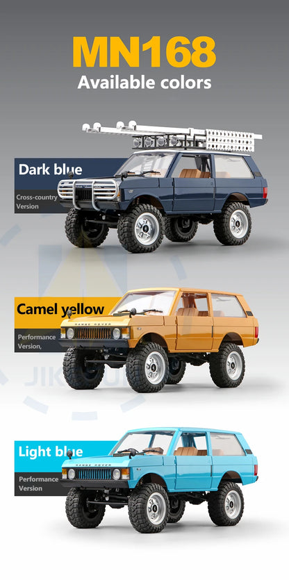NEW 1/12 MN168 Rc Car MN Model 4WD Remote Control Crawler Off Road Vehicle Electric Climbing Car Toys for Children Adults