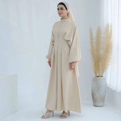 Muslim Modest Dress Kaftan Prayer abaya Ramadan Linen Abaya Dubai Turkey Islam Clothes Women Kebaya Robe Arabe Femme Musulmane.