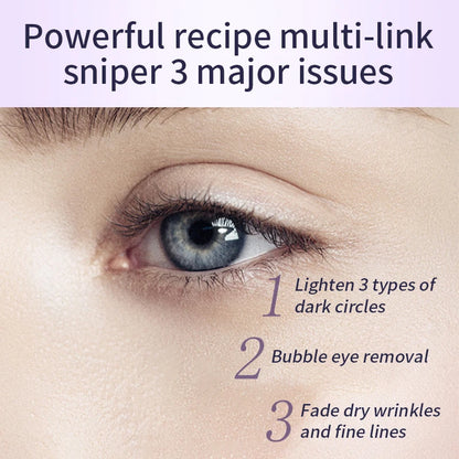 O'CHEAL Anti Wrinkle Anti Dark Circle Eye Cream Roller Massager Moisturizing Eye Bags Anti Aging Hyaluronic Acid Eye Skin Care.