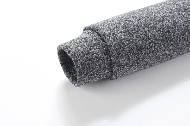 Men Sweatshirts Spring Thicker Pullover Quarter Zipper Pullover for Male Hoody Outdoor Sweatshir Autumn Solid Color Turtleneck.