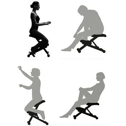 Ergonomischer kniender Computerstuhl, Gesundheitsstuhl, Kniehocker, kniender Haltungsstuhl, verstellbarer Hocker für Zuhause und Büro