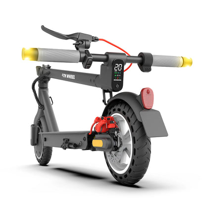 5TH WHEEL E30 ABE Adult Electric Scooter 350W Motor 36V 7.5AH Battery City Electric Scooter 8.5" Solid Tires Foldable E-Scooter.