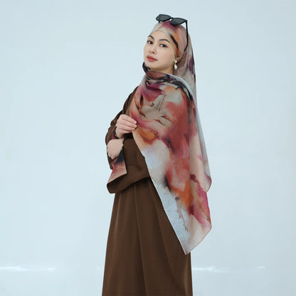 Ramadan Arabic Women Muslim Modest Dress Elegant Dubai Hijab Abaya 2025 Spring Summer Islam Outfit Clothing Fashion Turkey Gown.
