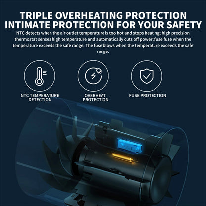 XIAOMI MIJIA H500 Water Ion Hair Dryer Professional Blow Hair Dryer Negative Ionic Blower Electric Dryer Diffuser Quick Dry Hair.