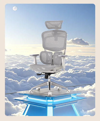 Drehbarer ergonomischer Sessel Design Fußstütze Executive Günstiger Bürostuhl Executive Europäische bequeme Silla Gamer-Möbel