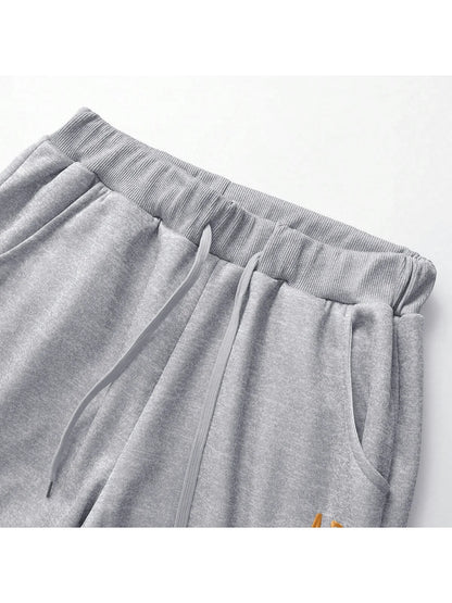 Autumn and winter men's set zipper Stand-up collar sportswear set suitable for fitness running exercise 2 pieces set