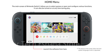 Nintendo Switch 2 Original 7.9-inch LCD Display Joy‑Con2 Handle Console Stable TV Mode Video Gaming Console N2 NEW 2025
