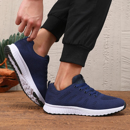 Lightweight Men's Casual Shoes Breathable Comfortable Men's Casual Sneakers 2025 New Outdoor Anti Slip Walking Shoes Sizes 36-44.