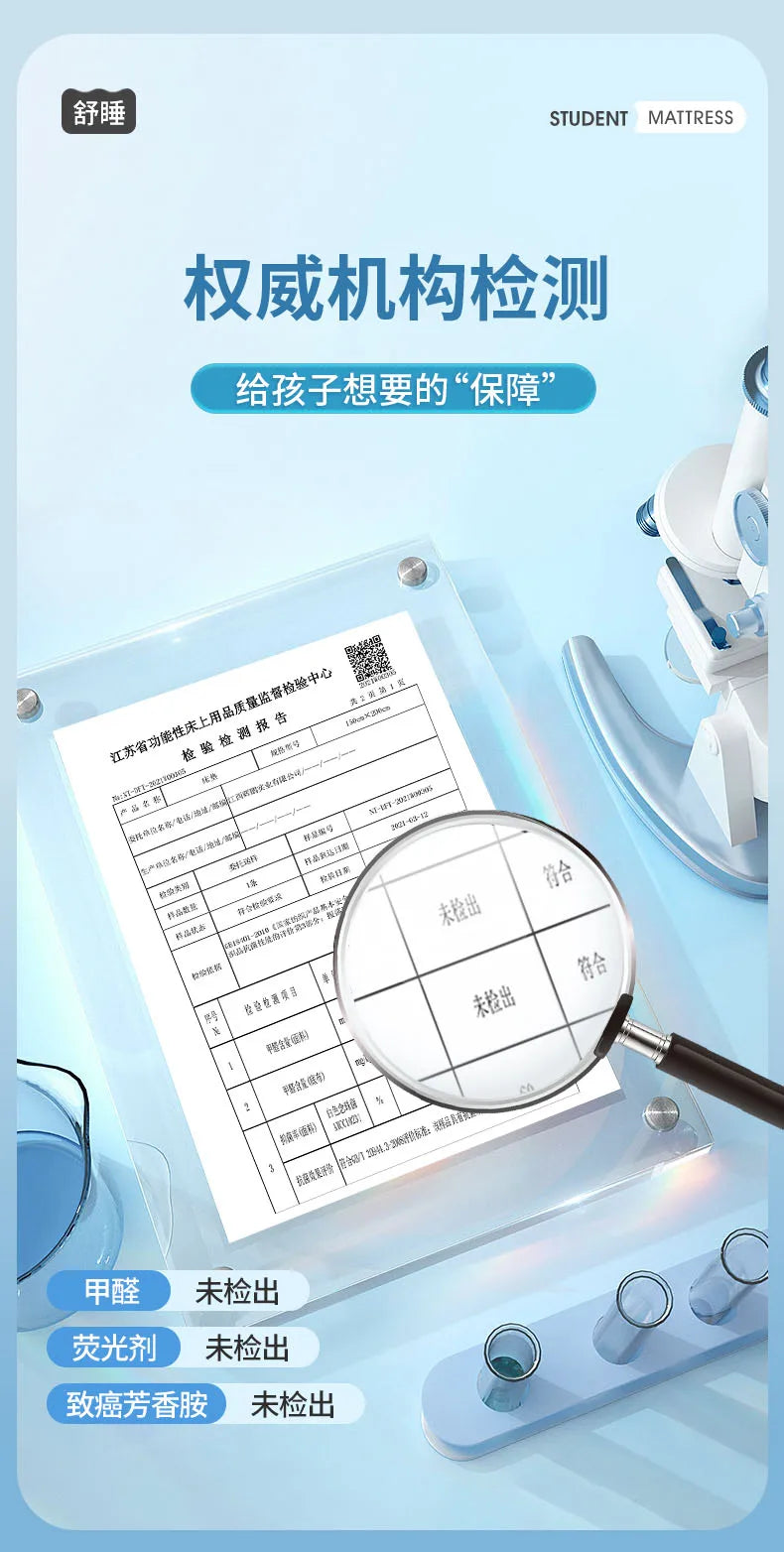 Latexmatratze für Studentenwohnheime, Einzelkissen, 90 x 190 cm, Universitäts-Etagenbettvermietung, spezielles 1,2 m langes Kissen