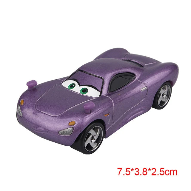 Disney Pixar Cars 2 3 Lightning McQueen Div Fritte Frank Mater Chick Hicks 1:55 Diecast Vehicle Metal Toy Car Kid Birthday Gift