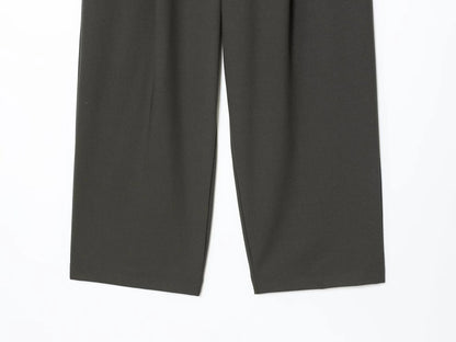 ZERAINS Autumn women's sleeveless V-neck short vest loose fit with waistband pleated high waisted pants set.