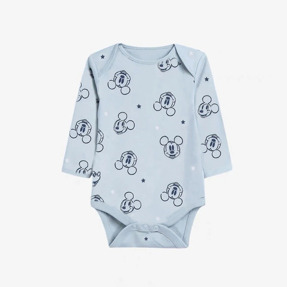 Mickey Mouse Baby Boy Stram pler Baumwolle lange Ärmel Baby Baby Boy Mädchen Overall Baby Mädchen einteilig & Body
