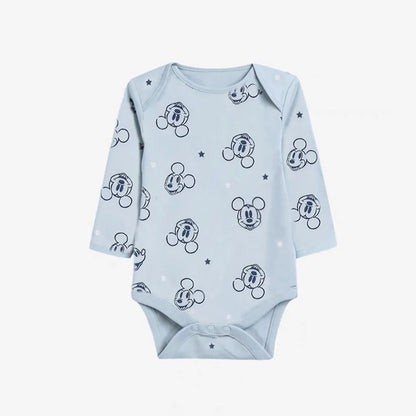 Mickey Mouse Baby Boy Stram pler Baumwolle lange Ärmel Baby Baby Boy Mädchen Overall Baby Mädchen einteilig & Body