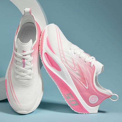 Men's Sports Shoes Cushioning Non-Slip Flat Wear Resistant Sneakers Mesh Breathable Platform Soft Running Shoes for Man.