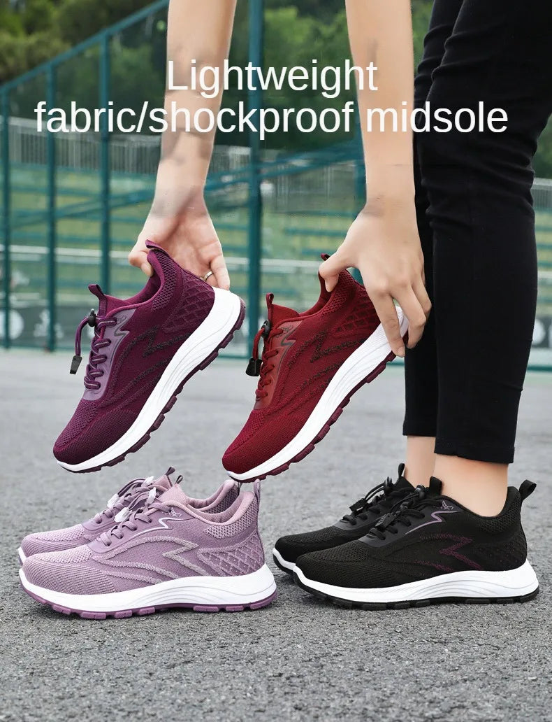 2025 Spring Women's Casual Sports Shoes Breathable and Comfortable Outdoor High Quality Single Shoes Trendy Women's Shoes.