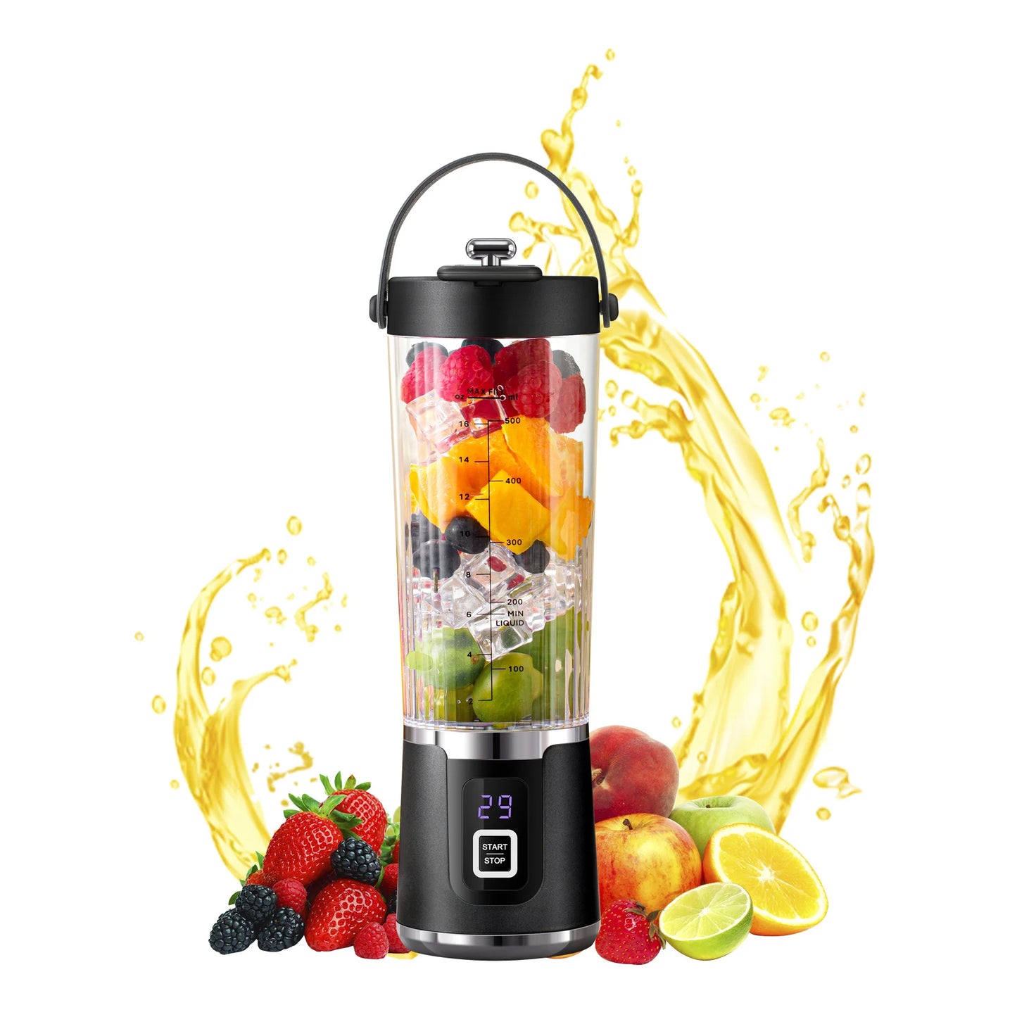 New Electric Juicing Cup Portable Wireless Fruit Blender Mini Multifunctional Kitchen Juicer USB Charging Outdoor Juicing Cup.