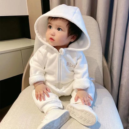 Baby Frühling und Herbst Overall Jungen Mädchen Langarm Baby kleidung Neugeborene 0 bis 18m feste Stram pler Kleinkind Kleidung Baby insgesamt.