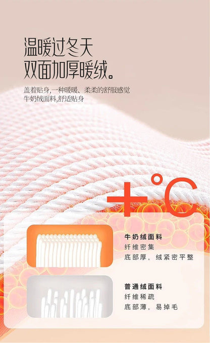 2025 new light luxury high gram weight carved fleece milk fleece bed sheet four-piece set thickened warm bedding winter.