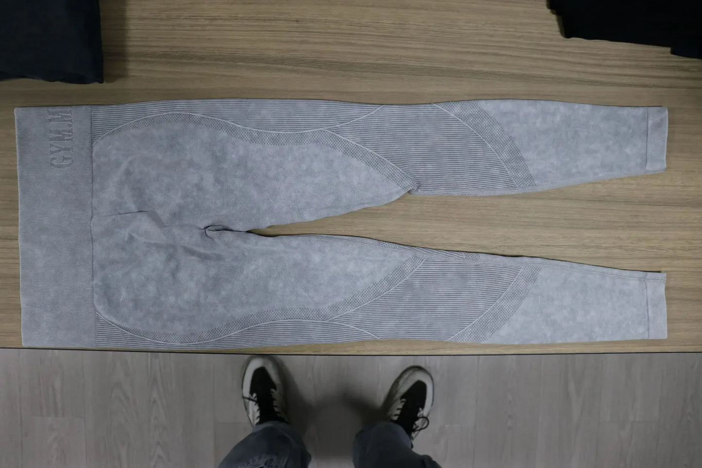 Women Seamless Gym High Waist Yoga Pants Hip Lifting Outdoor Sports Tight Waist Letter Sand Washed Pants Exercise Yoga Leggings