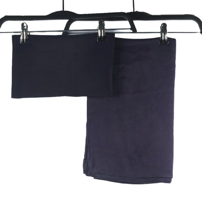 2pcs Set Modal Hijabs with Underscarf Caps Rayon Cotton Shawls for Women Plain Scarf Big Size Headscarf Islamic Turban Headband