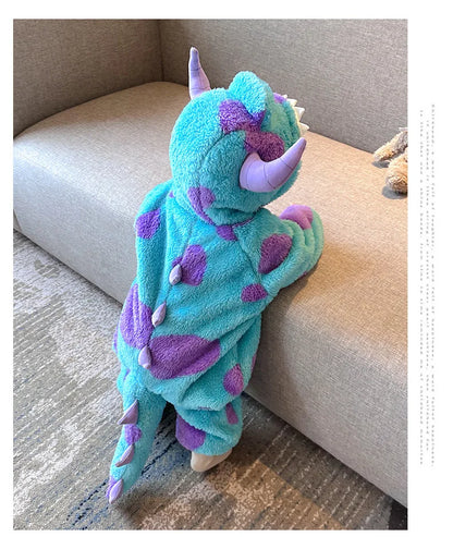 2023 herbst kinder Neugeborenen Overall Nette Krabbeln Anzug Einteiliges Gepolsterte Korallen Fleece Body.