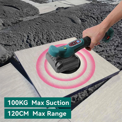 Drillpro 88VF Fliesenmaschine, elektrischer Fliesenvibrator, Saugnapf, verstellbarer automatischer Bodenvibrator, Verlegungsnivellierungswerkzeuge