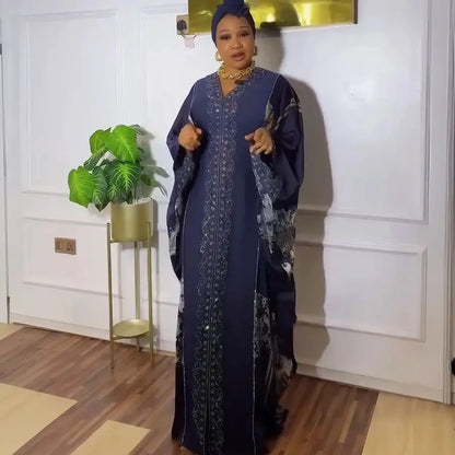 Abayas For Women Dubai Luxury 2025 African Muslim Fashion Dress Caftan Marocain Evening Party Dresses Boubou Robe Djellaba Femme.