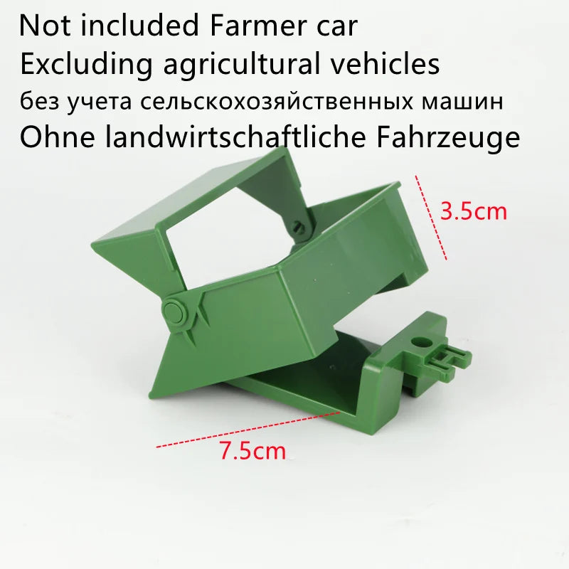 Remote Control Tractor RC Farm Truck Car Trailer 2.4G Farming Simulator Truck Miniature Farm Vehicle Toys Model Children Boy