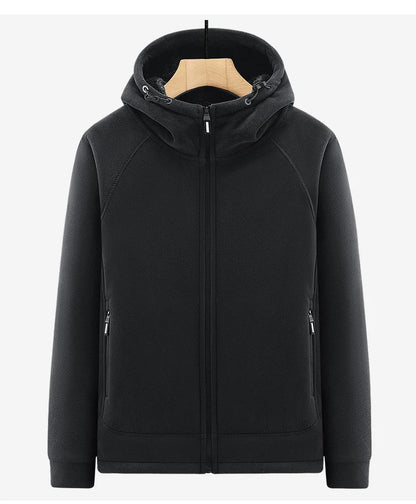 Winter Men Fleece Warm Jackets Mens Windproof Thick Jackets Parkas Coats Men Hooded Casual Outwear Jackets Male LZLLTT.