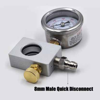 CO2 Cylinder Refill Fill Station Adapter Fit Soda Water Machine Terra, Gaia, DUO, ART Carbon Dioxide Pink Bottle Quick Connect.