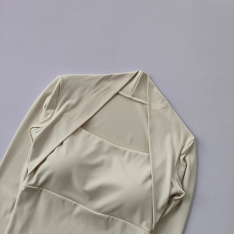 Fitness Chest Cushion Sports Top Women Long Sleeve Shirts Pra Speed Up Short Elegant Dance Yoga Clothes Small Waistband Gym.