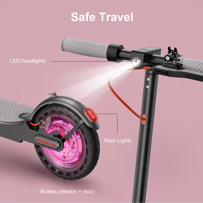 JUICEASE E1 Electric Scooter 36V 10.4Ah Battery 350W Motor 25KM Range 31KM/h Speed Foldable Design Smart APP Control EU Stock.