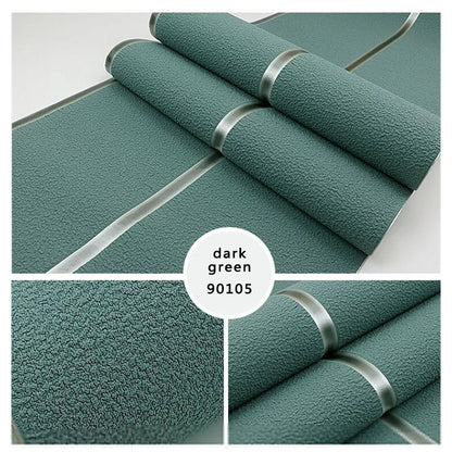 Moderne Hirschleder-Samt-Tapete, Vliesstoff, 3D-Streifen, für Wohnzimmer, Schlafzimmer, TV-Hintergrund, Wandpapier, Tale Diego Diego Wohnkultur