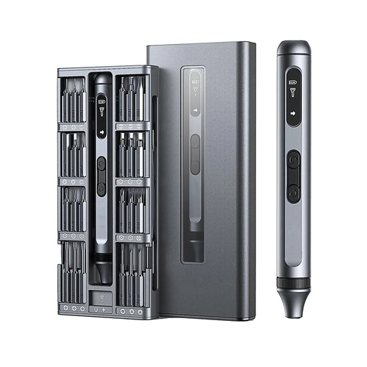 51 in 1 Elektro-Schraubendreher-Set Typ-C-Ladegerät Akku-Schrauben dreher Präzisions-Magnet-Bits für Telefon-PC DIY-Reparatur werkzeug