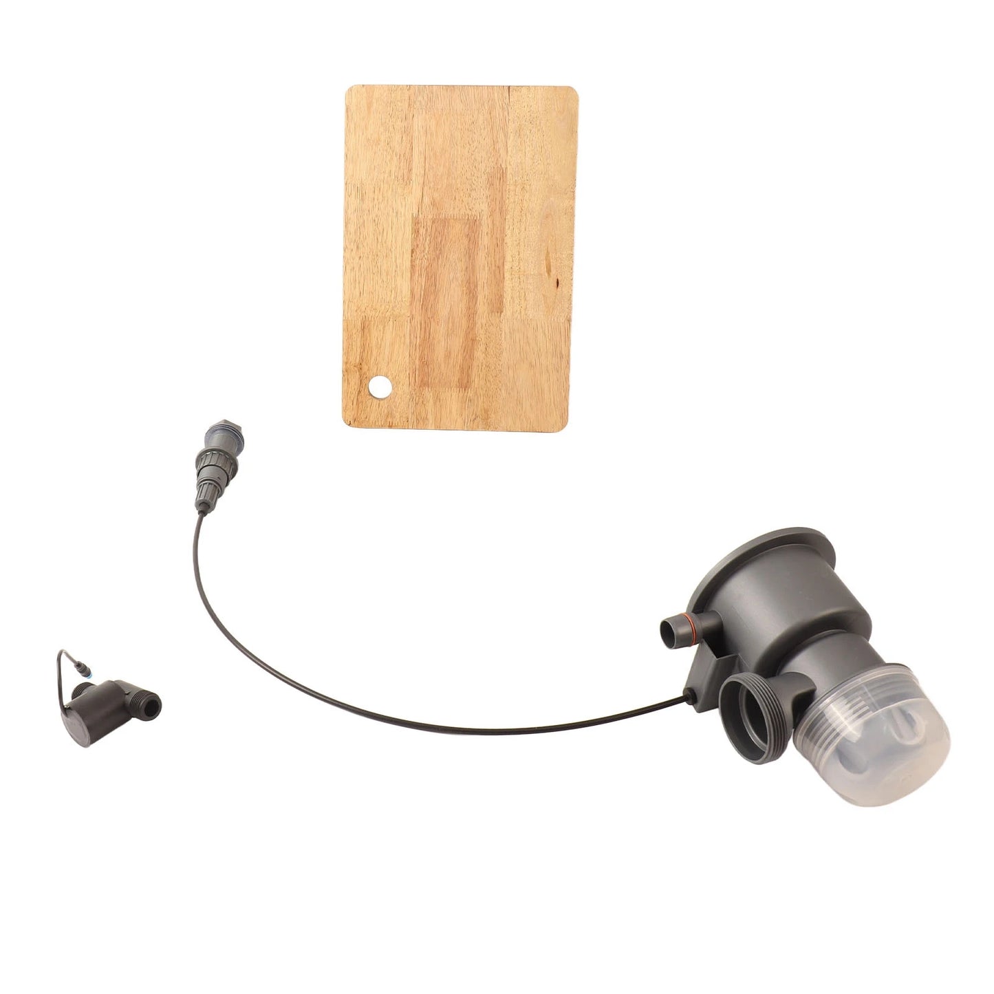 Unterbauwaschbecken unter der Theke, Küchenspüle, 68 x 45 cm, verdickter Edelstahl, Digitalanzeige, Küchenspüle